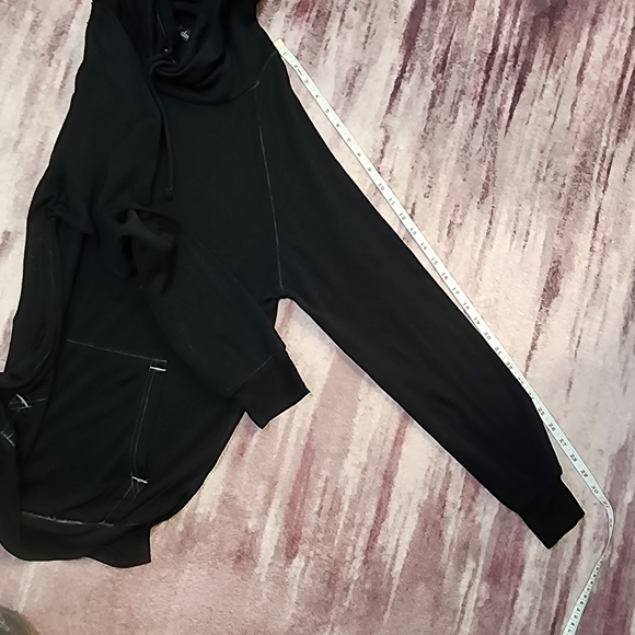 Derek Heart Classic Black Hoodie - Picture 9 of 10